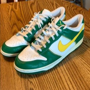Nike Dunk low Oakland A’s size 14